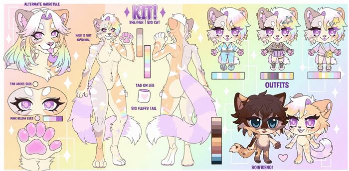 Furry refsheet 2