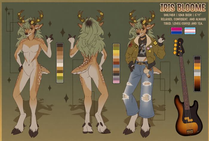 Furry refsheet 3