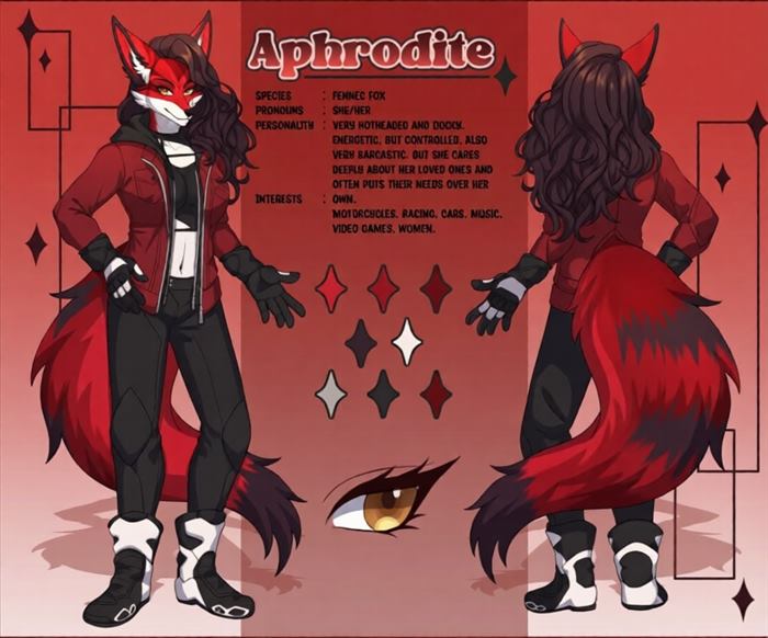 Furry refsheet 7