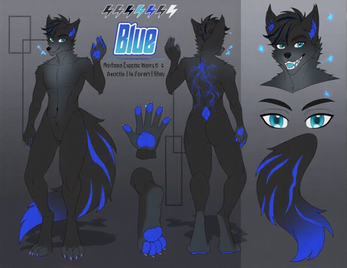 Furry refsheet 8