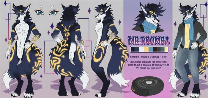Furry refsheet 9